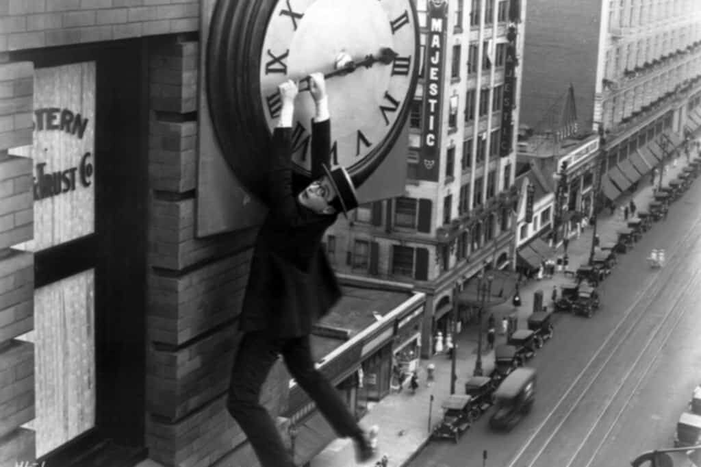 Upp genom luften (1923) med Harold Lloyd.