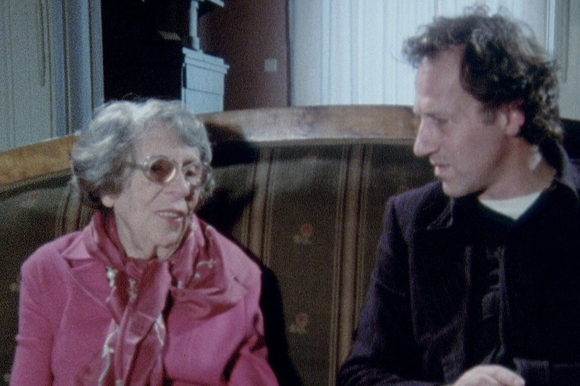 Lotte Eisner och Werner Herzog.