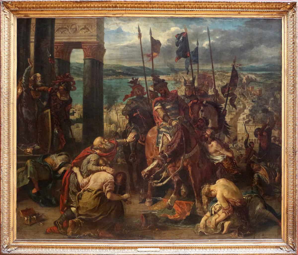Eugène Delacroix, Korsfararnas intåg i Konstantinopel (1840)