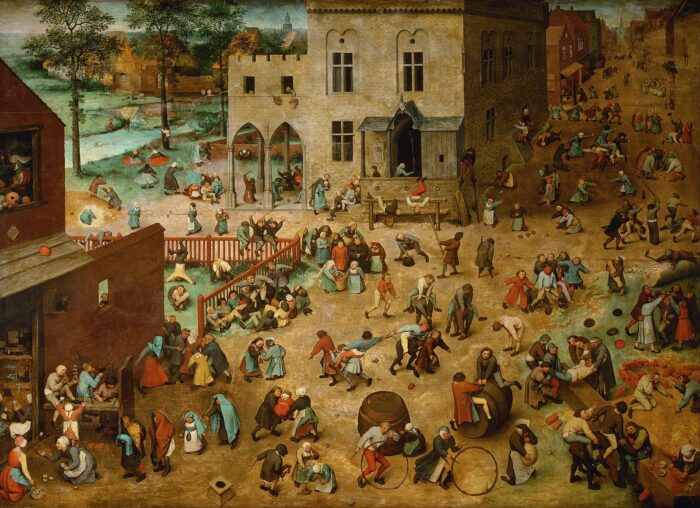 Barnlekar av Brueghel den äldre (1560)