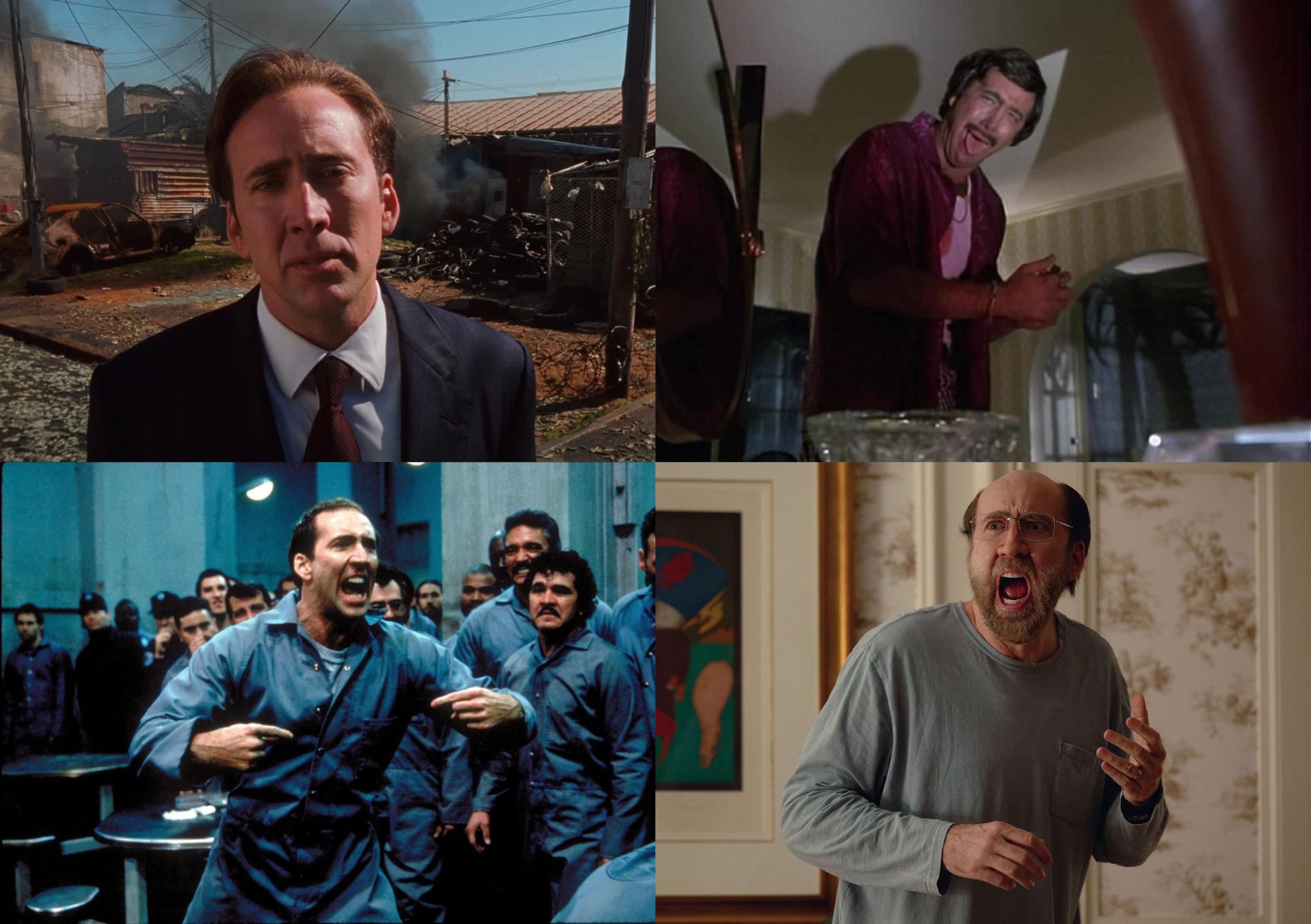 The many faces of Nicolas Cage