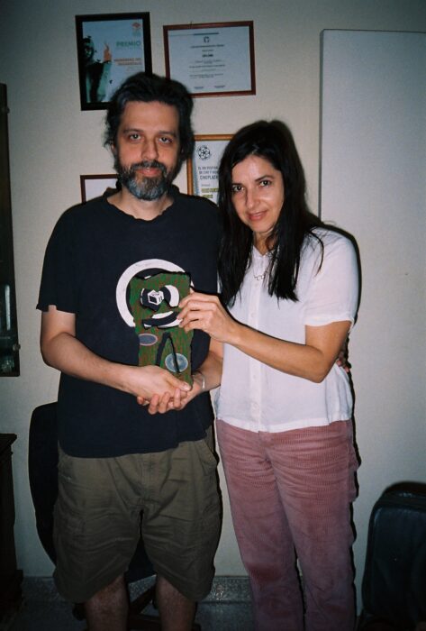 Miguel Coyula och Lynn. Cruz. Foto: Rebecca González León