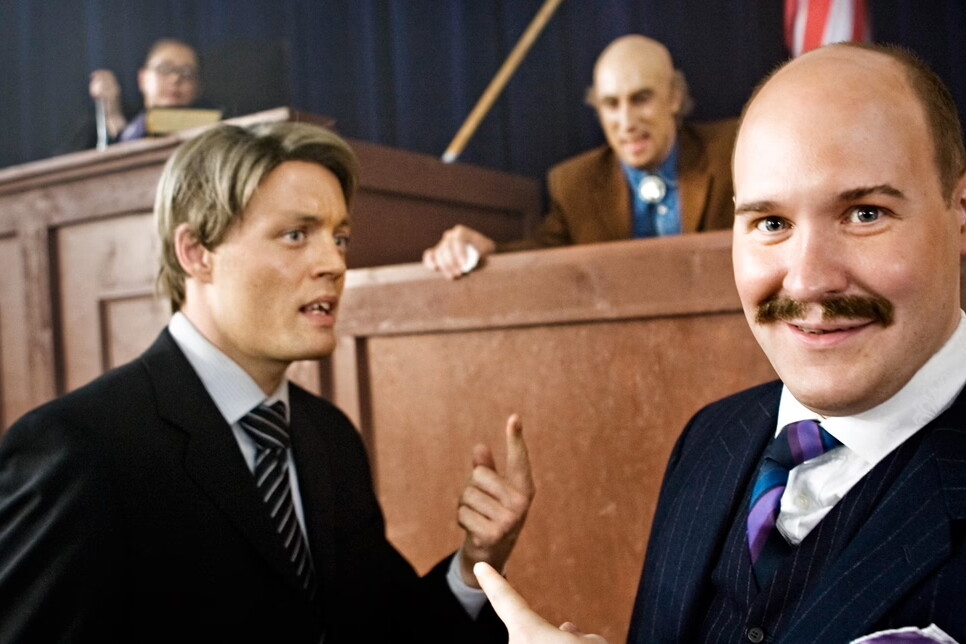 The trial. Avsnitt 6, säsong 1 av Grotesco (2007–2017)